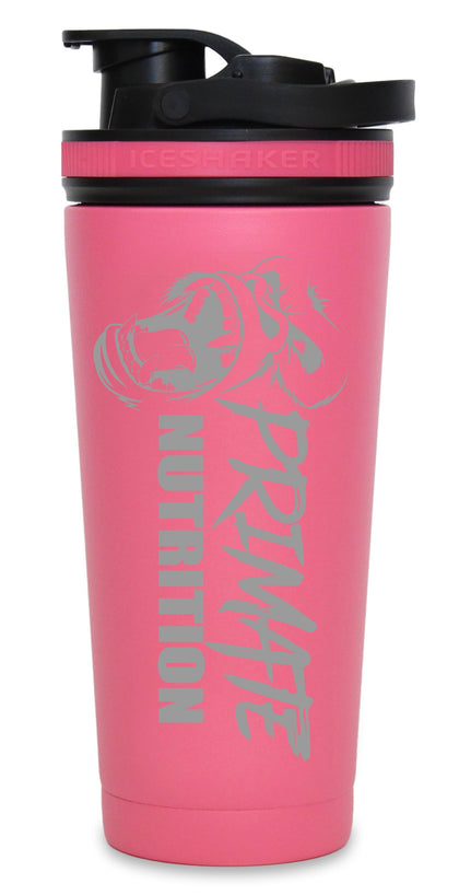 Primate Nutrition IceShaker Bottle - Pink